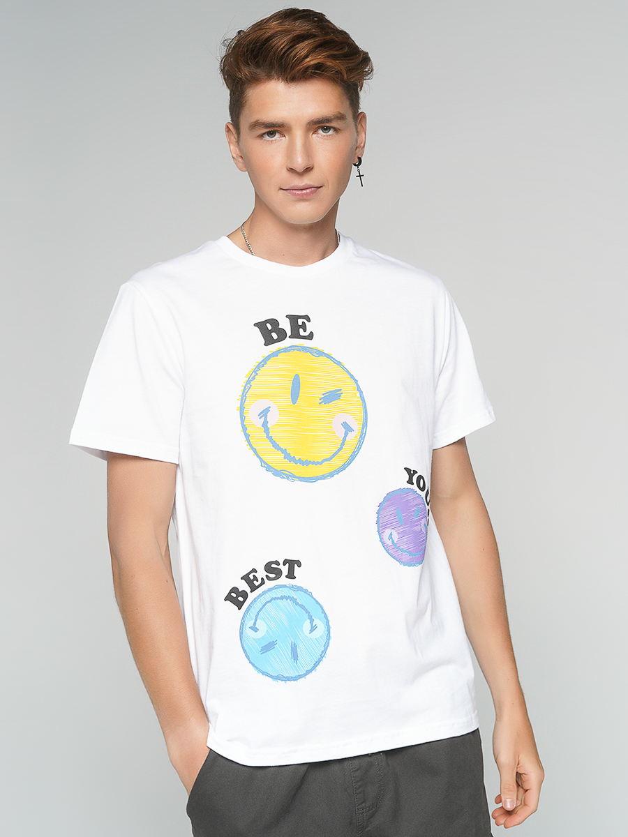 

Футболка мужская ТВОЕ 83638 белая XXL, 83638