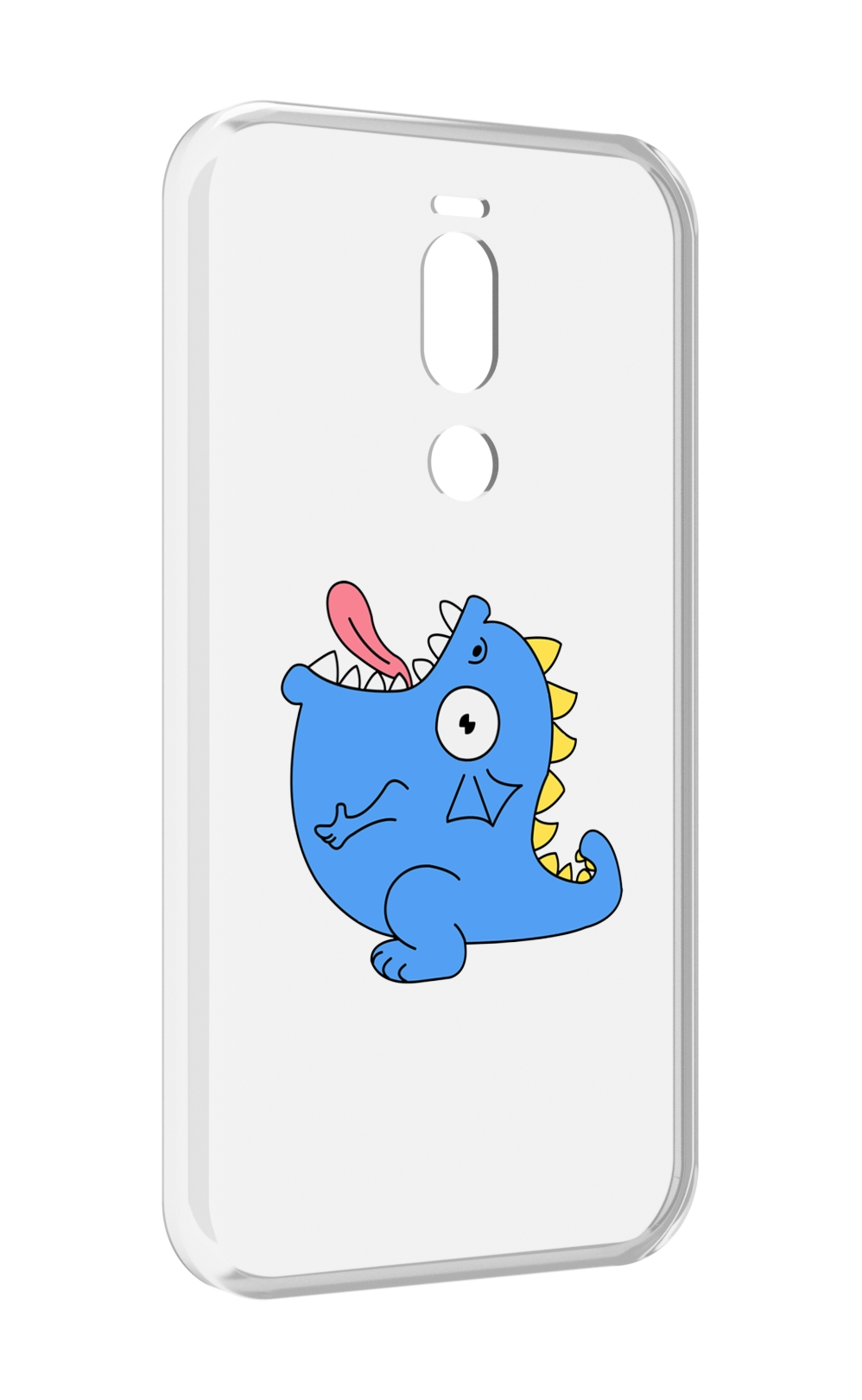 

Чехол Mypads Голубая-Рыбка Для Meizu X8, Прозрачный, Tocco