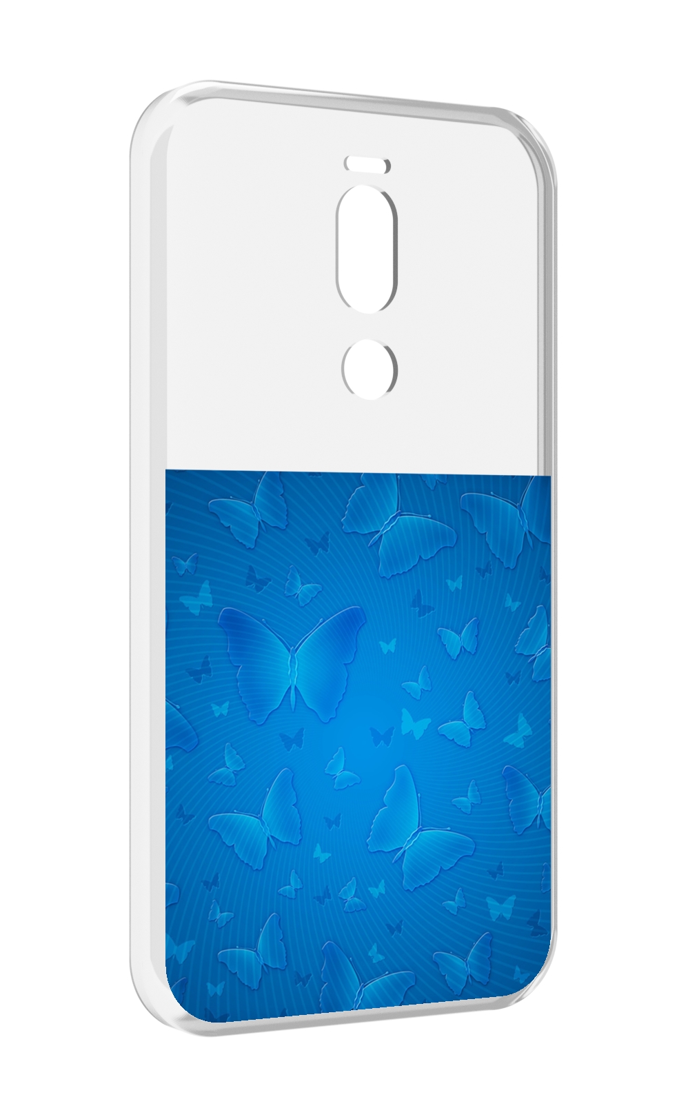

Чехол Mypads Голубые-Бабочки Для Meizu X8, Прозрачный, Tocco
