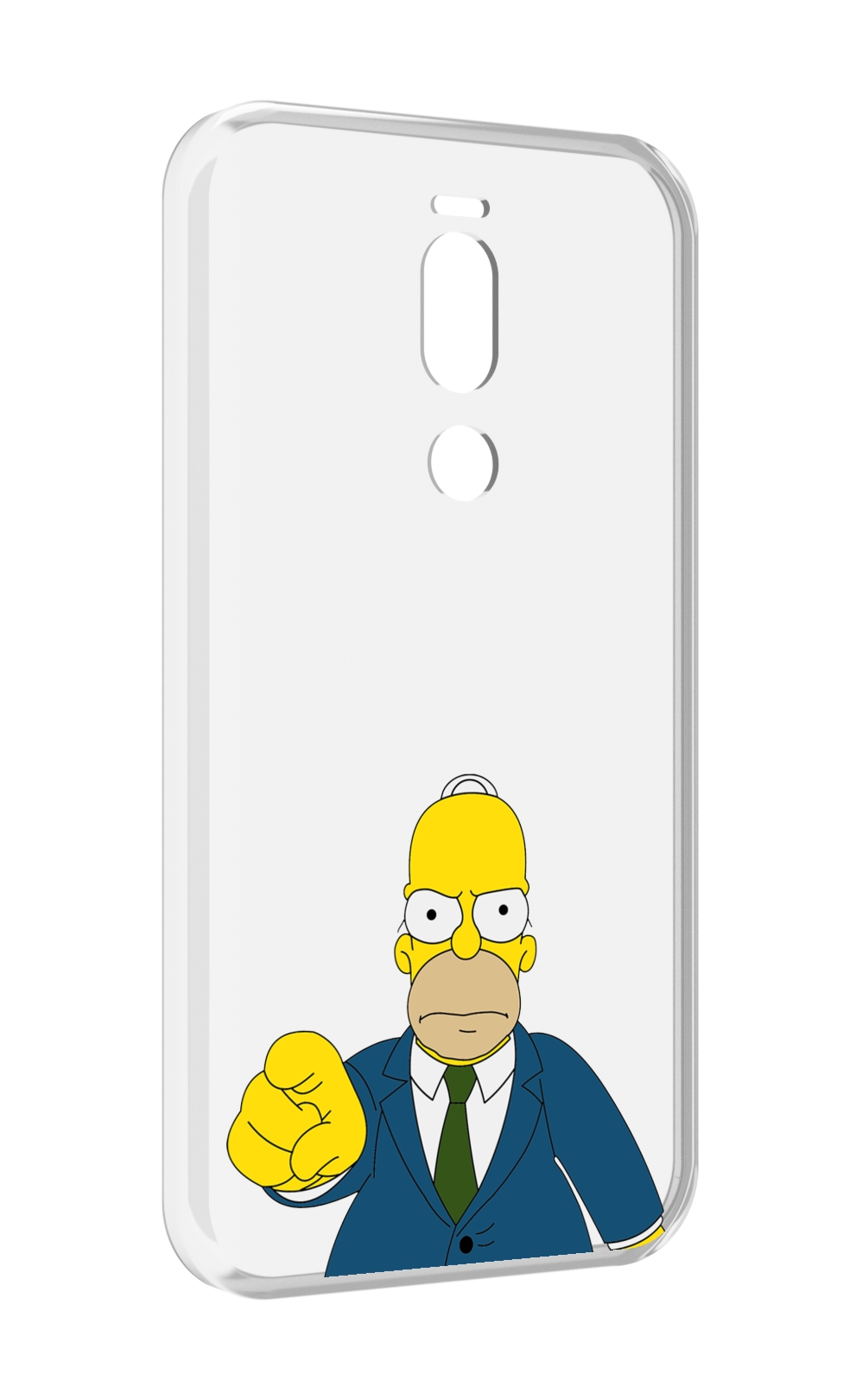 

Чехол Mypads Гомер-Злой Для Meizu X8, Прозрачный, Tocco