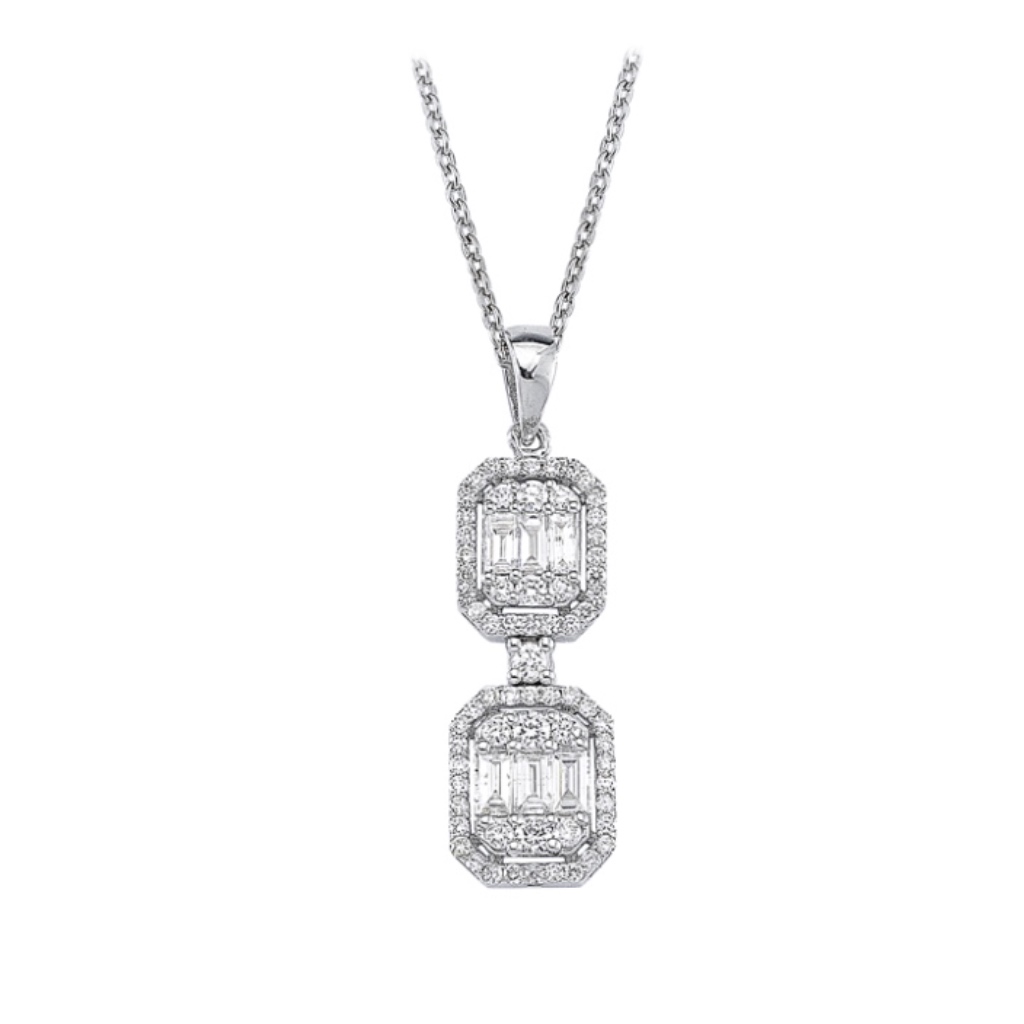 

Колье из золота 45 см MOSTAR JEWELLERY ESR0003-KL, бриллиант, ESR0003-KL