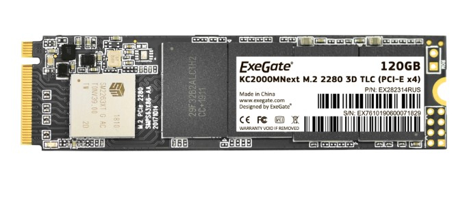 SSD накопитель ExeGate Next M.2 2280 120 ГБ (EX282314RUS)