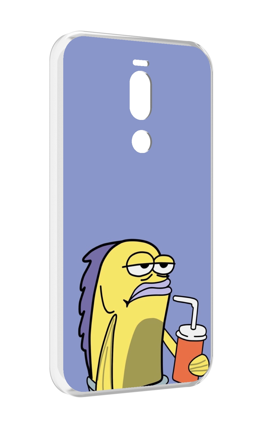 

Чехол Mypads Грусная-Рыба-Из-Спанч-Боба Для Meizu X8, Прозрачный, Tocco