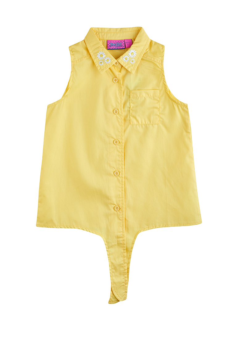Блузка детская Max&Jessi SS21C61501216 цв. желтый р. 98