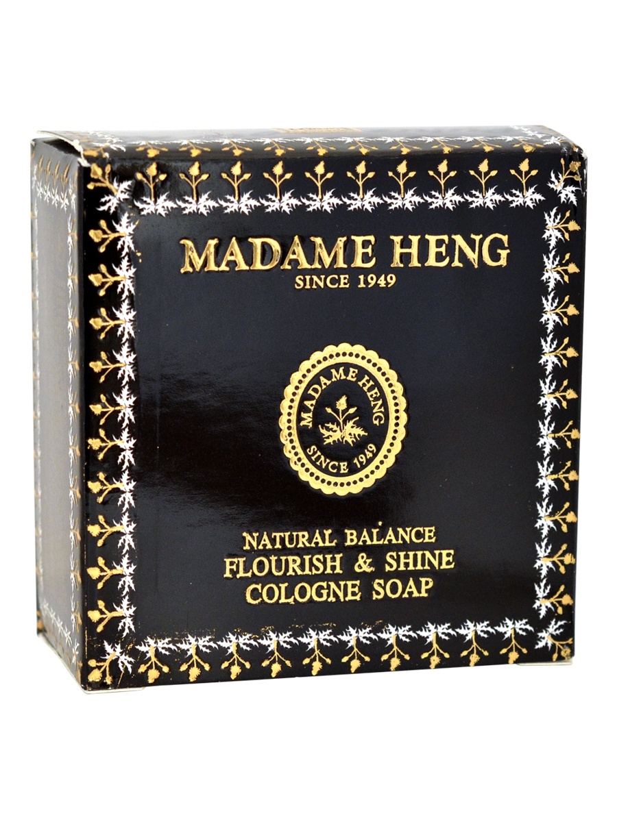 Мыло Madame Heng с магнолией и черной смородиной Flourish&Shine 150г мыло madame heng с розмарином и витамином с rosemary vitamin c 150г