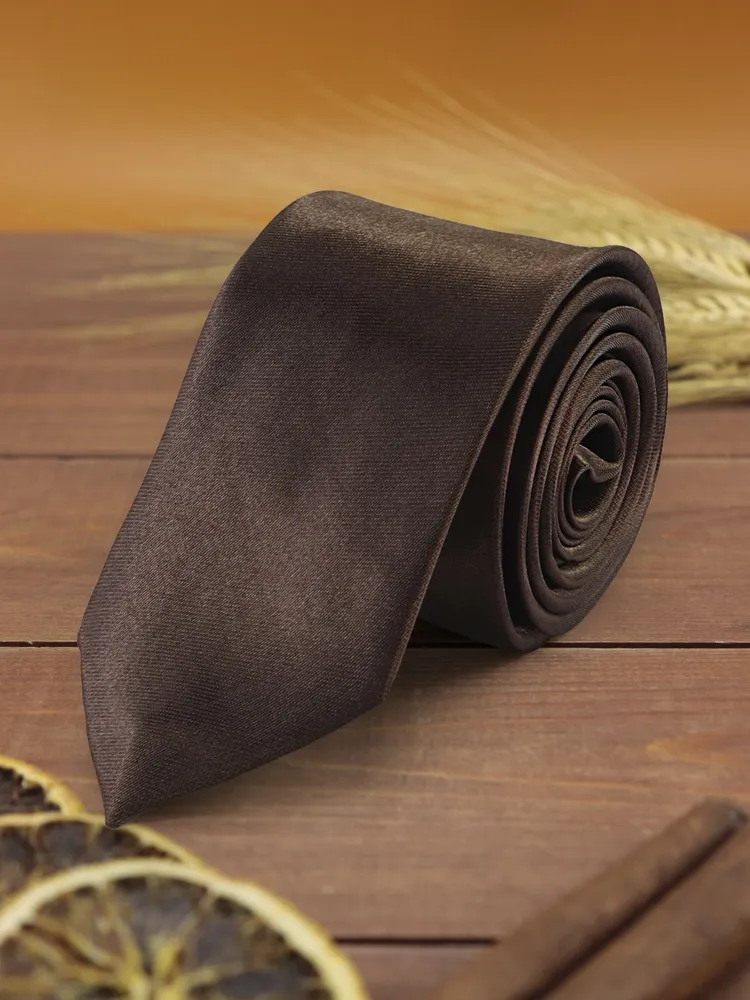 Галстук мужской 2beMan G_atlas_odnt G34 коричневый 504₽