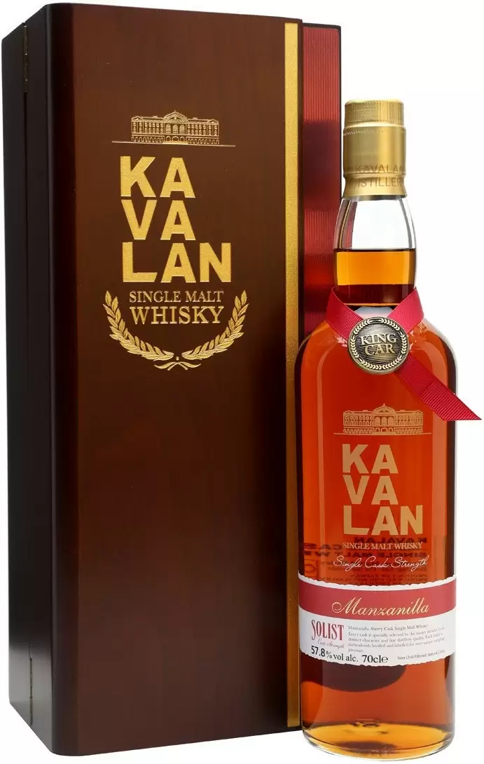 фото Виски kavalan solist manzanilla single cask strength, 0.75 л