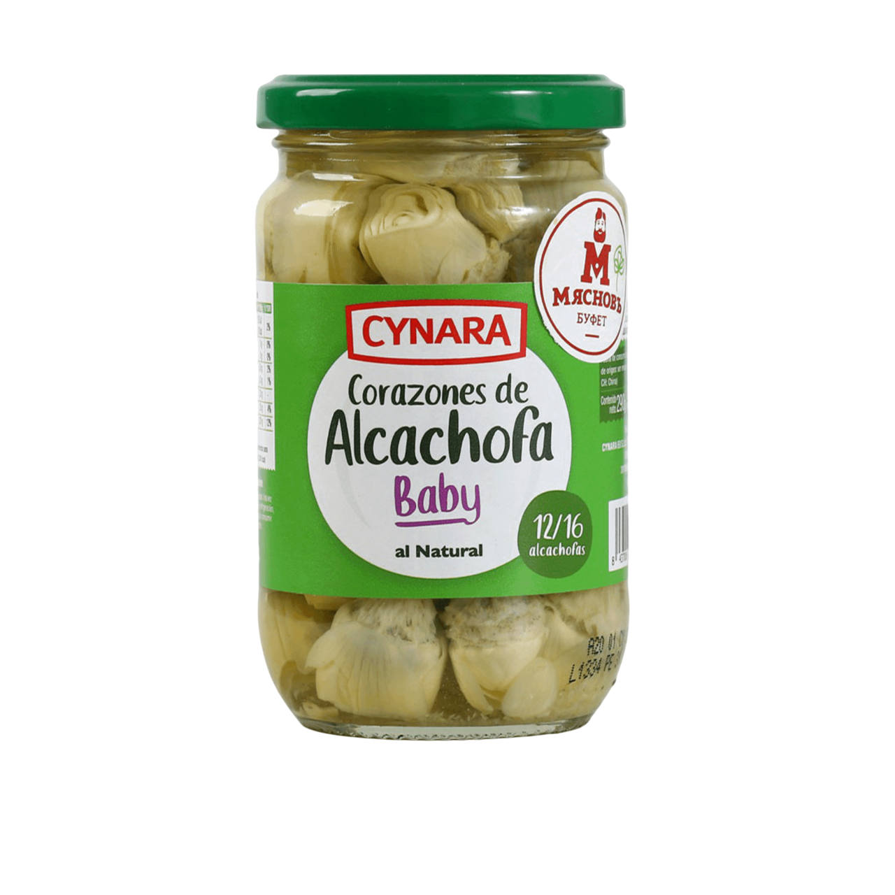 Сердцевины артишоков  Мясновъ Буфет Cynara baby, 290 г