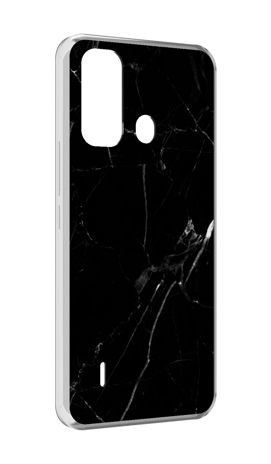 

Чехол MyPads разбитое стекло для ITEL A49 / A58 / A58 Pro, Прозрачный, Tocco