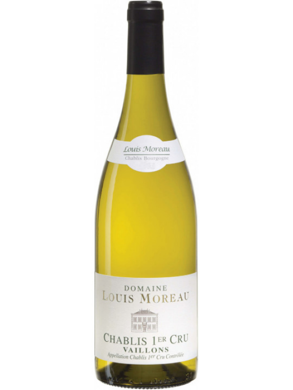 

Вино сухое белое Domaine Louis Moreau Chablis Premier Cru Vaillons , Франция, 0.75 л