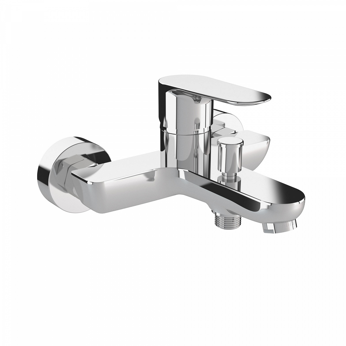 

Смеситель для ванны с коротким изливом Azario LEYA, хром AZ-15920501