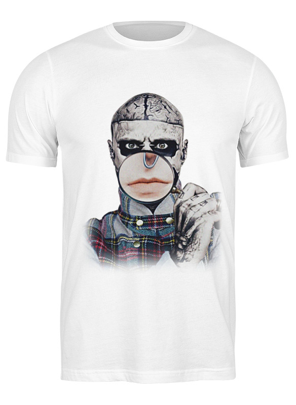 

Футболка мужская Printio Zombie boy белая 3XL, Белый, Zombie boy