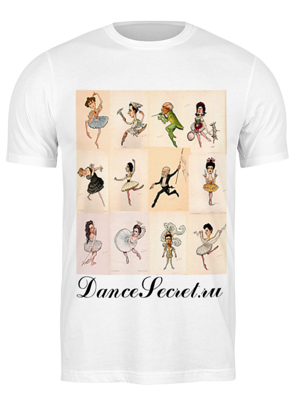 

Футболка мужская Printio Dancesecret 8 белая 3XL, Dancesecret 8