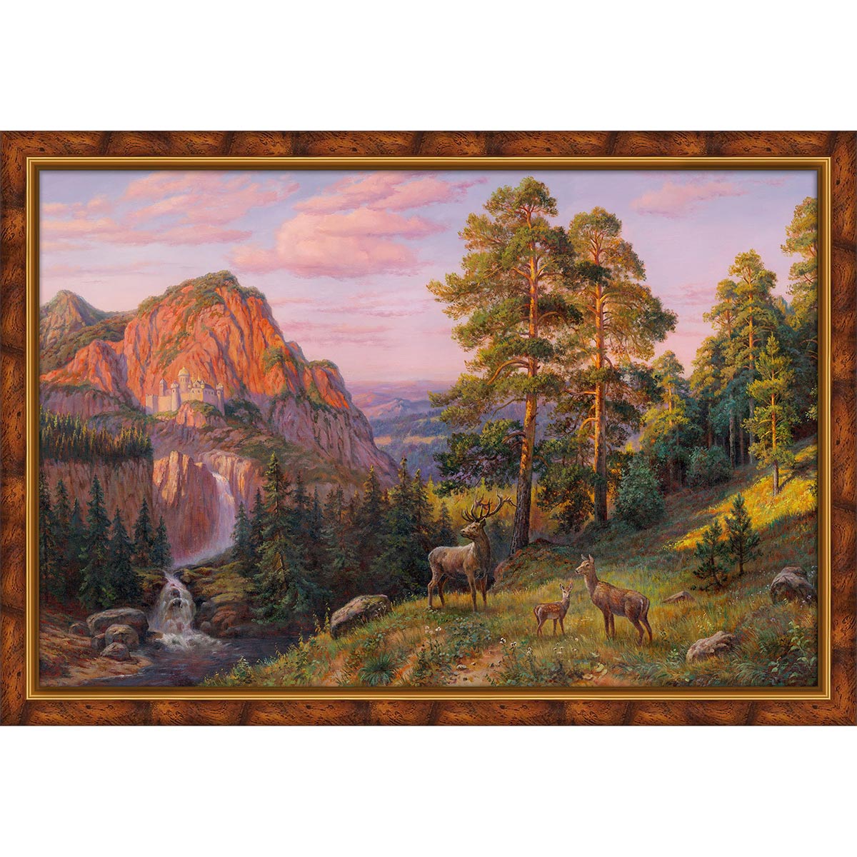 

Алмазная мозаика На поляне, 60*40 см, АЖ-1918