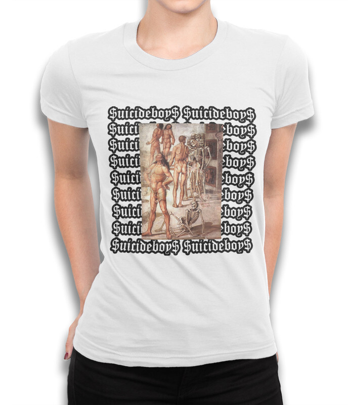 

Футболка женская Dream Shirts SuicideBoyS 999940111 белая L, SuicideBoyS 999940111