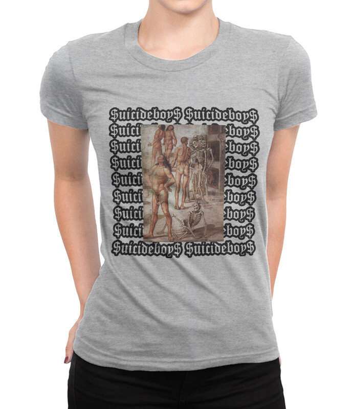 

Футболка женская Dream Shirts SuicideBoyS 999941111 серая 3XL, SuicideBoyS 999941111