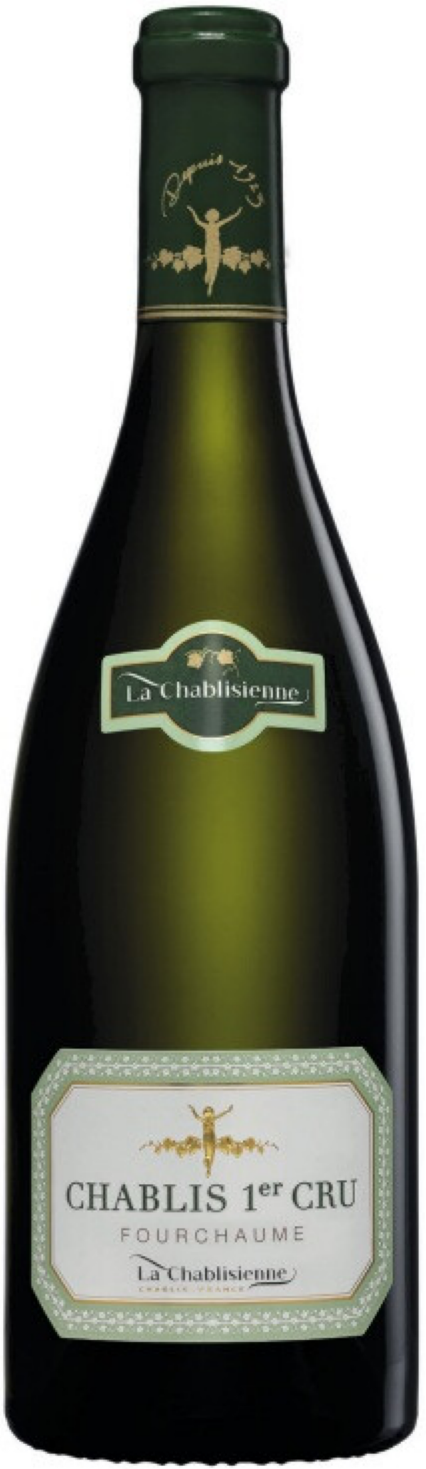 

Вино сухое белое La Chablisienne Chablis 1-er Cru AOC Fourchaume , Франция, 0.75 л