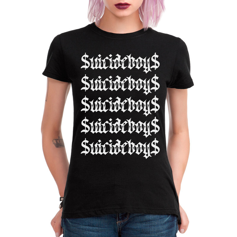 

Футболка женская Dream Shirts SuicideBoyS 999942111 черная XS, SuicideBoyS 999942111
