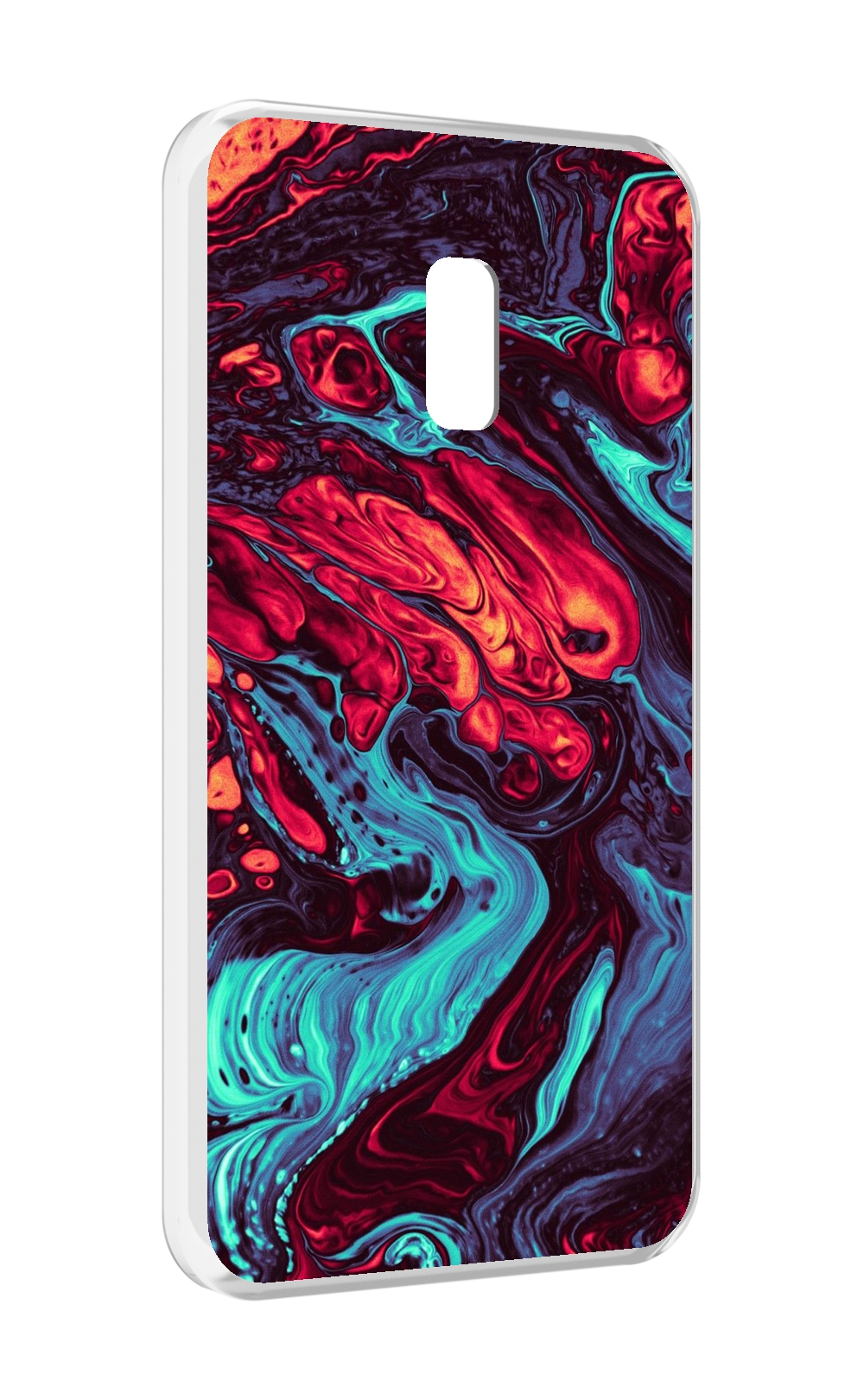 

Чехол MyPads разбавленная краска для Meizu 15, Прозрачный, Tocco