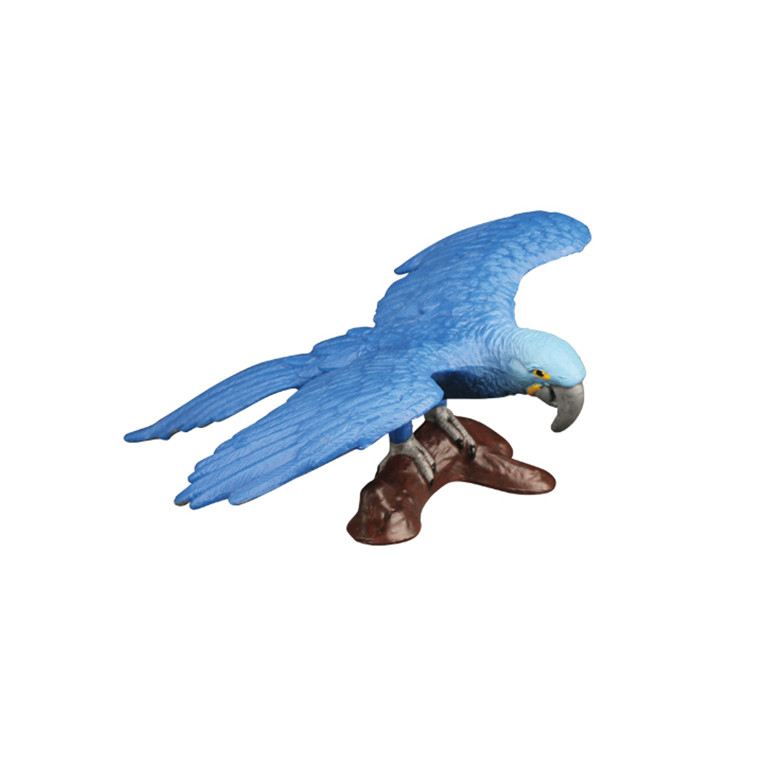 фото Фигурка masai mara серии мир диких животных: птица попугай голубой ара mm211-169