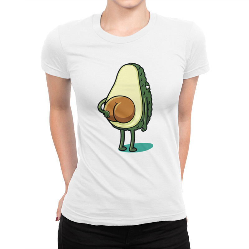 

Футболка женская Dream Shirts Авокадо 116344111 белая M, Авокадо 116344111