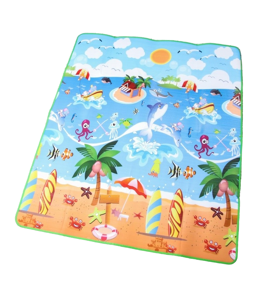 

Коврик детский Крошка Я на фольгированной основе, размер 117х150х0,5 см