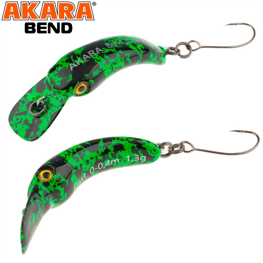 

Воблер Akara Bend 40SP 3,0 гр A-226, Разноцветный, Bend