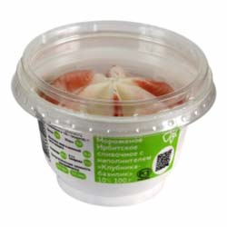 

Мороженое Ирбитское клубника-базилик 100 г бзмж