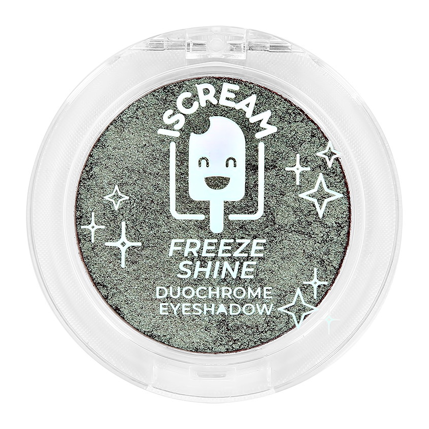 Тени для век ISCREAM FREEZE SHINE дуохром тон 01 green silk тени для век iscream all that shine жидкие тон 02 violet