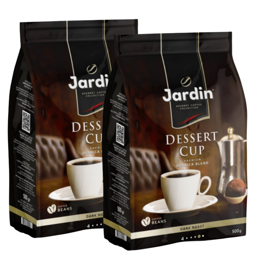 

Кофе зерновой Jardin Dessert Cup, 2 шт по 500 г