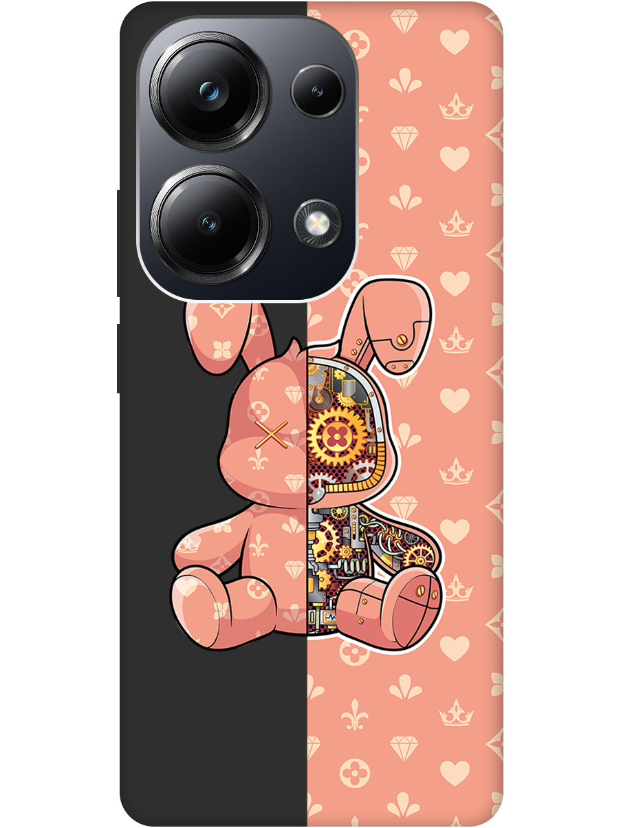 

Силиконовый чехол на Xiaomi Redmi Note 13 Pro 4G / Poco M6 Pro 4G с принтом 802950, Черный;бежевый;оранжевый, 779826871
