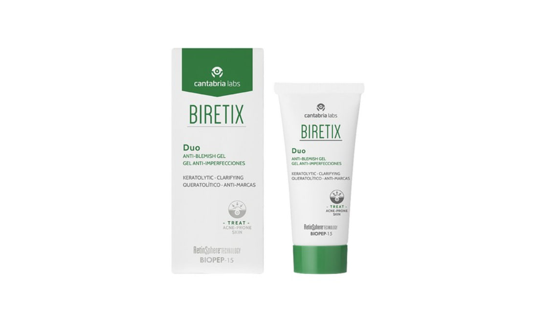 Гель для лица Cantabria Labs BIRETIX Себорегулирующий Duo Anti-Blemish Gel 30 мл