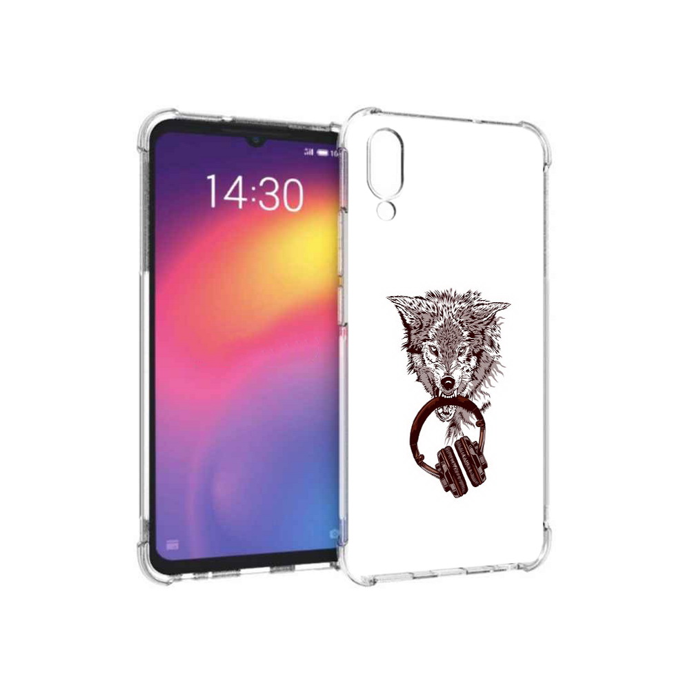 

Чехол MyPads Tocco для Meizu Note 9 дикий волк (PT134513.88.325), Прозрачный, Tocco