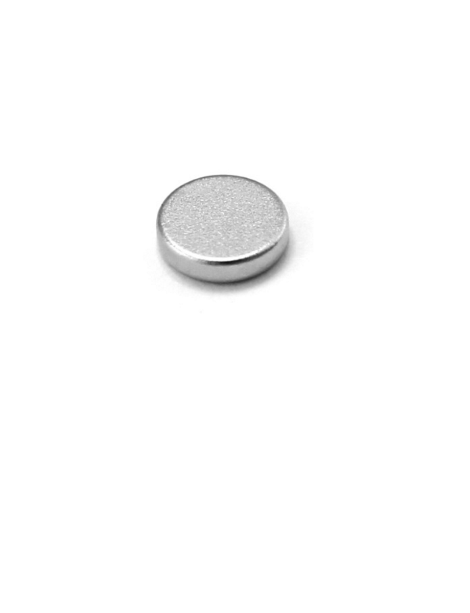 Неодимовые  магниты диски MaxPull,  7х2 мм  N38, 50 шт. в тубе, сила сцепления 0,7 кг.