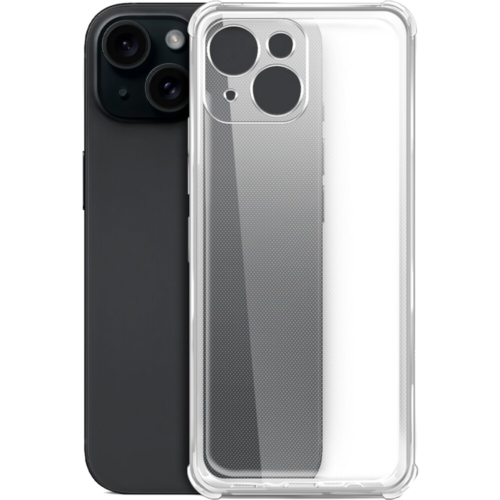 Клип-кейс BoraSCO Bumper для Apple iPhone 15 Transparent