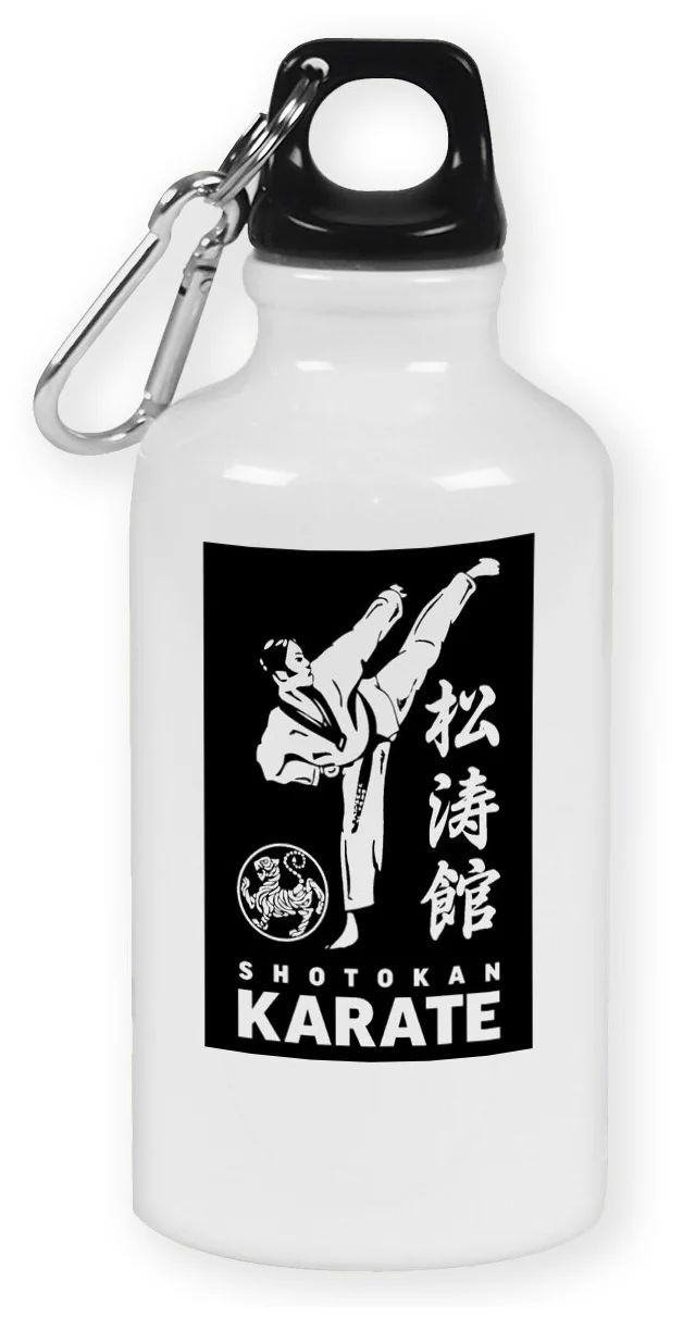 Бутылка спортивная CoolPodarok Karate (каратэ)