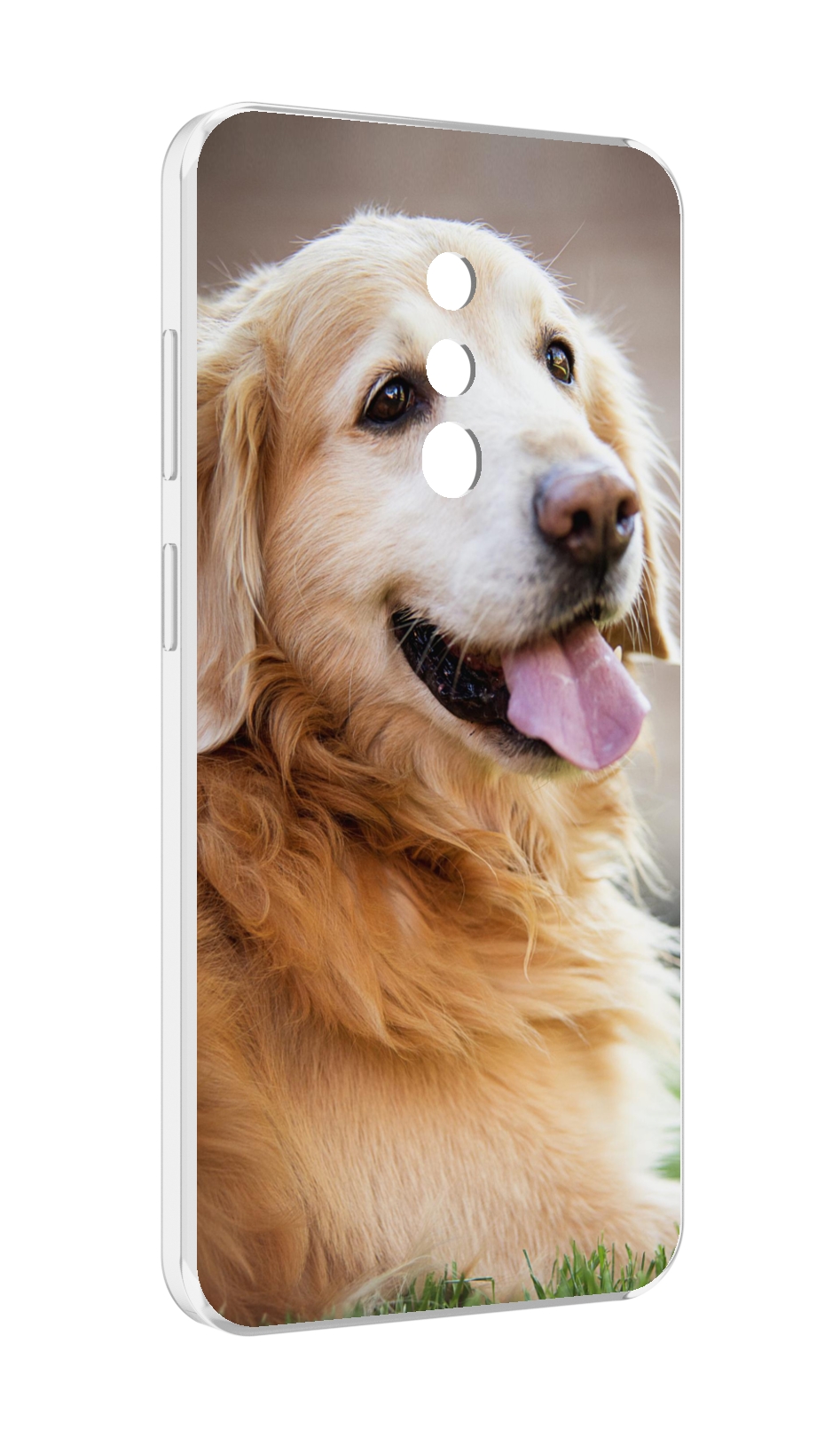 

Чехол MyPads золотистыи ретривер для Blackview BV5200, Прозрачный, Tocco