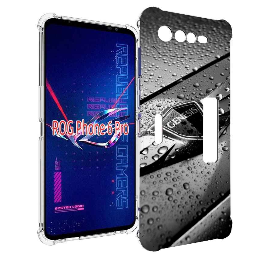 

Чехол MyPads genesis 2 мужской для Asus ROG Phone 6 Pro, Прозрачный, Tocco