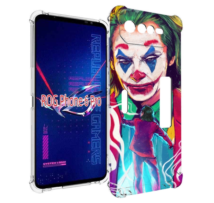 

Чехол MyPads джокер-у-джокера для Asus ROG Phone 6 Pro, Прозрачный, Tocco