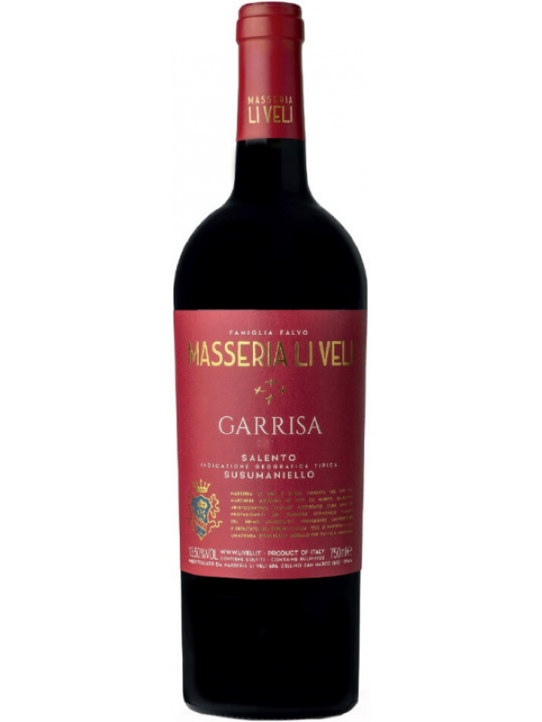 

Вино сухое красное Li Veli Garrisa , Италия, 0.75 л