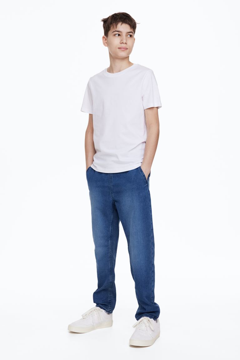 

Джинсы детские H&M 0951028, цвет синий/темно-серый, размер 152 (доставка из-за рубежа), 0951028