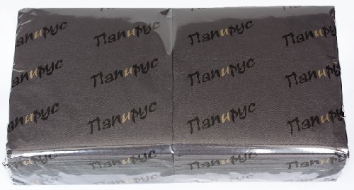 

Салфетки Папирус 25*25 см 400 шт PB 3201243, Черный