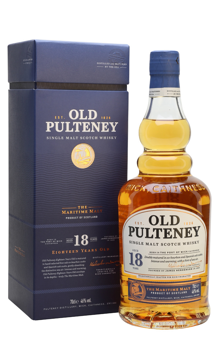 

Виски Old Pulteney 18 Years Old, 0.7 л