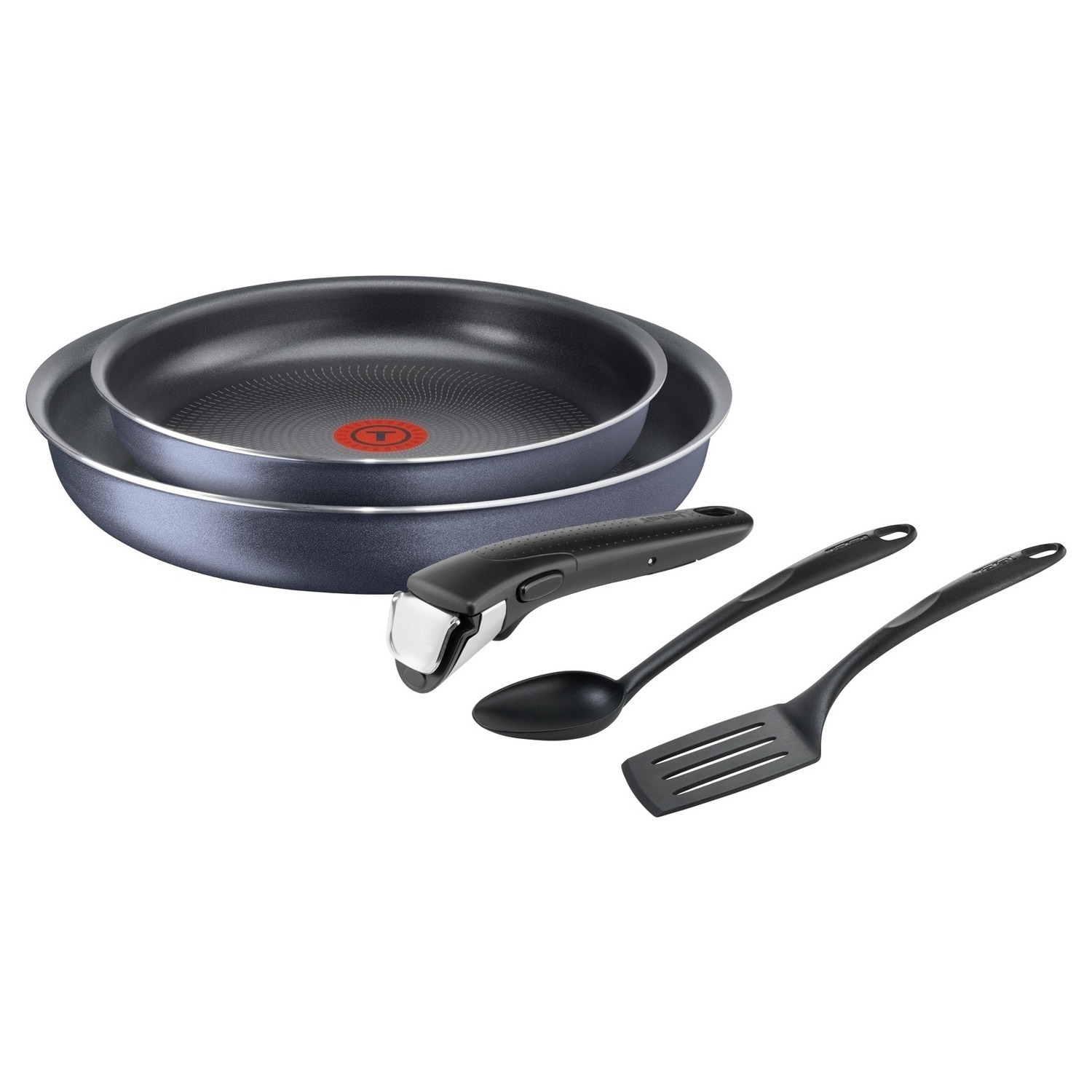 фото Набор посуды tefal ingenio twinkle grey 4180880, 5 предметов, 22/26 см