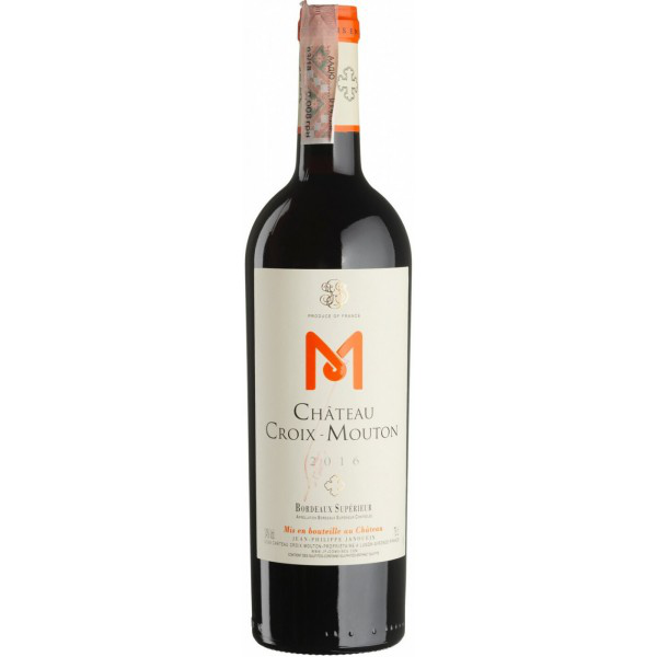 

Вино сухое красное Chateau Croix-Mouton Bordeaux Superieur , Франция, 0.75 л
