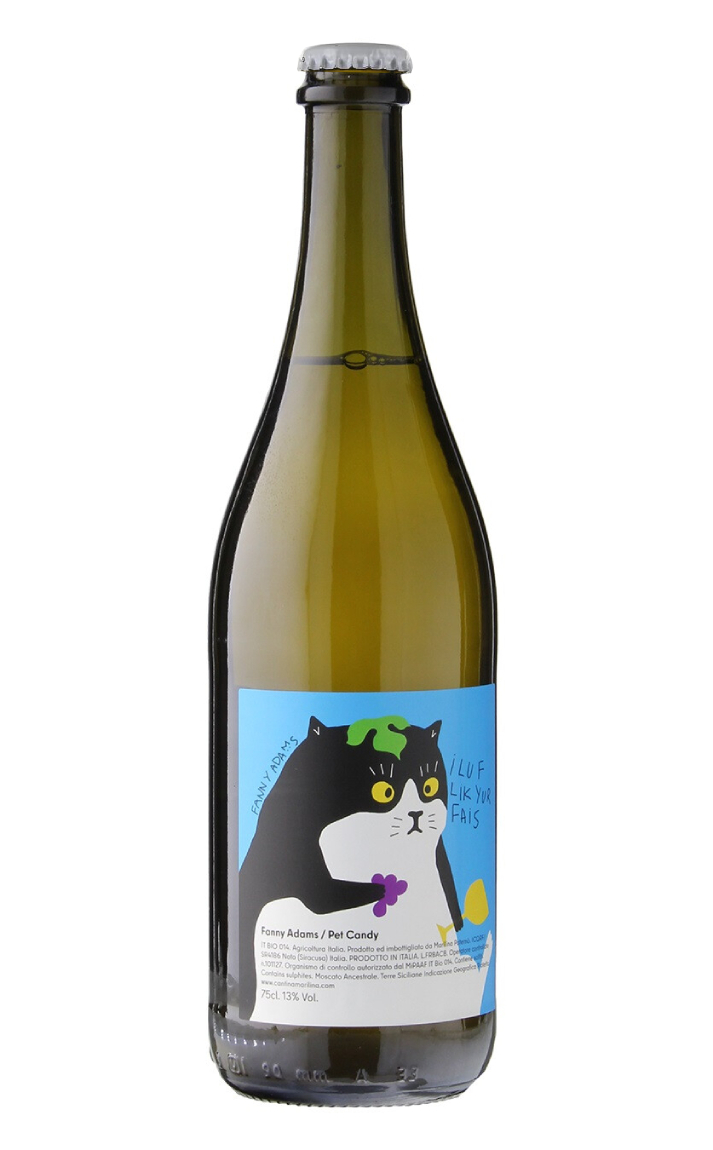 

Игристое вино сухое белое Fanny Adams Pet Candy , Италия, 0.75 л