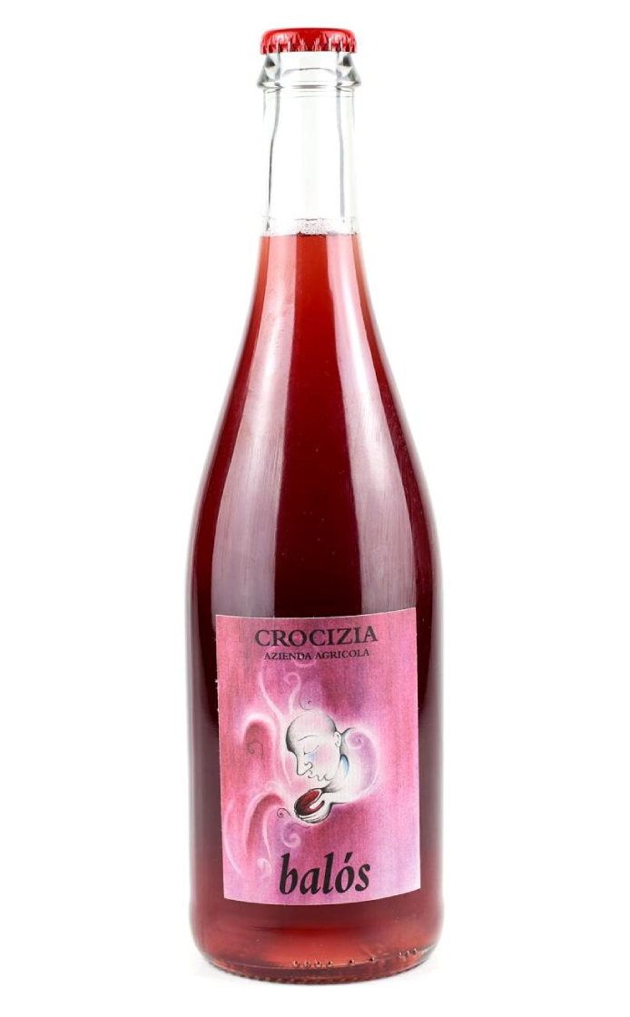 

Игристое вино сухое красное Crocizia Balos , Италия, 0.75 л