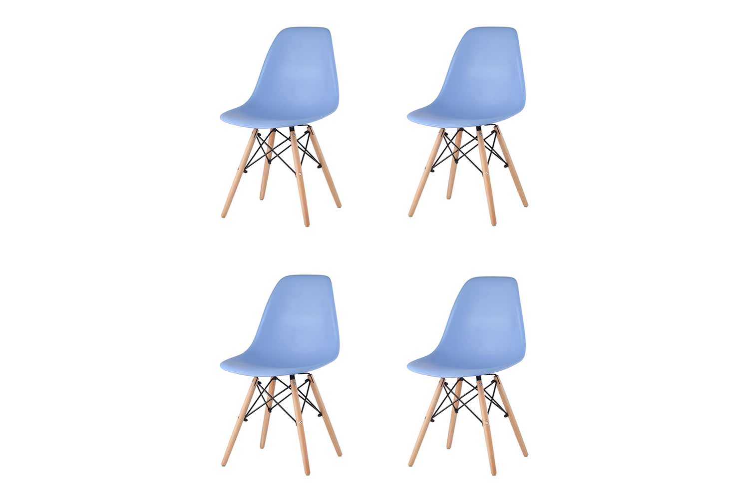 

Стул LEON GROUP Eames DSW, голубой, Eames DSW