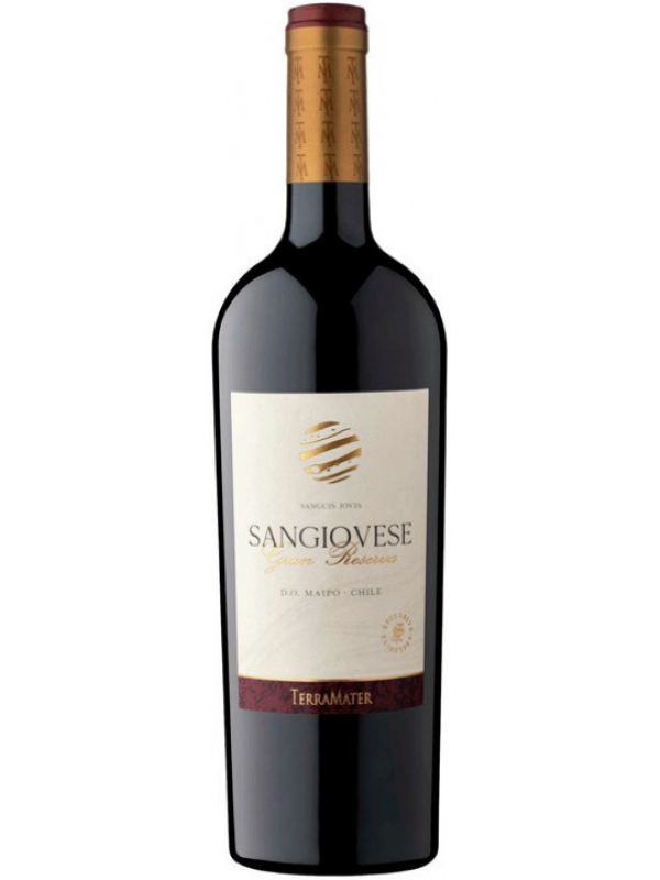 

Вино сухое красное Terramater Gran Reserva Sangiovese , Чили, 0.75 л