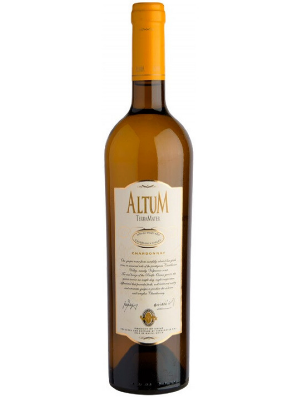 

Вино сухое белое Terramater Altum Chardonnay , Чили, 0.75 л